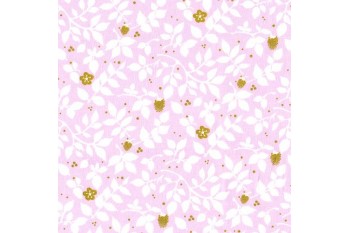 Michael Miller cotton fabric, Brambleberry, Quartz